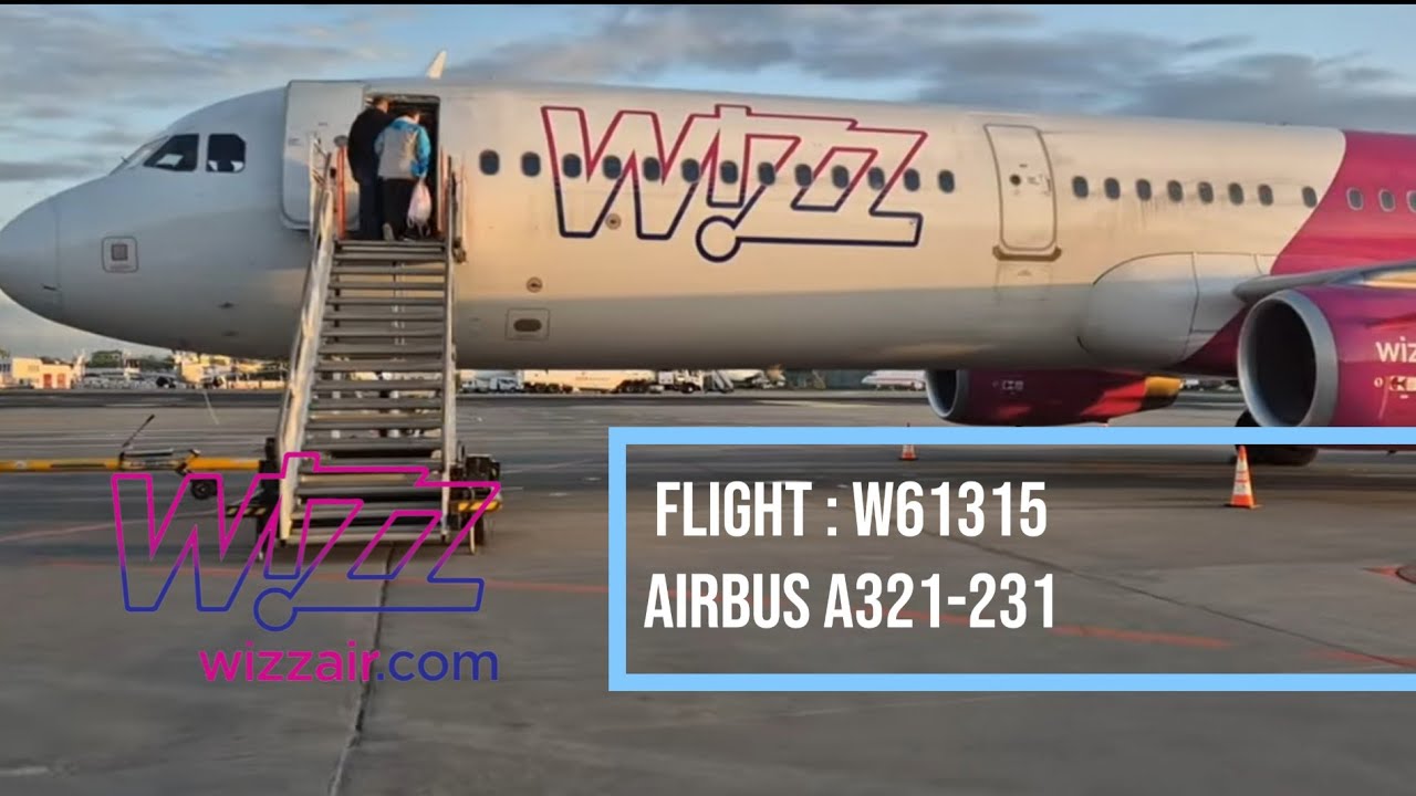 *TRIP REPORT* Wizzair a321-200 🇵🇱Warsaw Chopin to 🇬🇧Leeds Bradford FULL FLIGHT