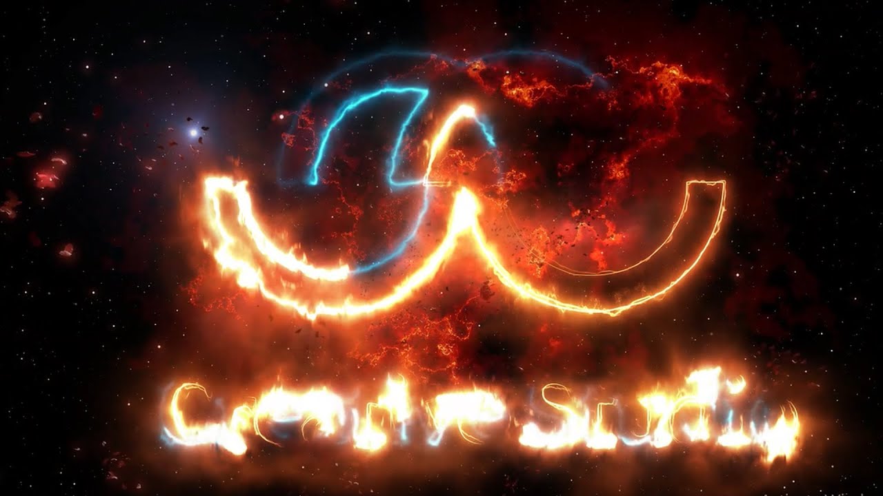 Learn How to create fire logo Animation in After Effects using saber plugin /