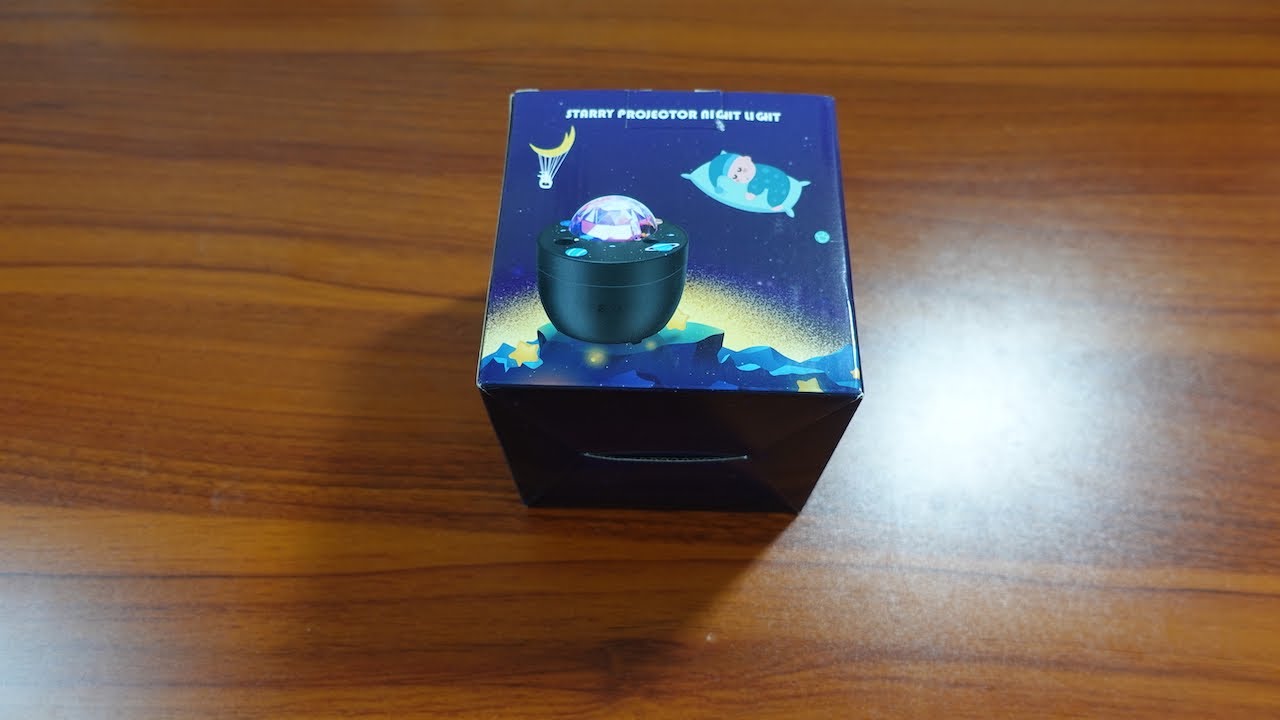 Galaxy Projector, Star Projector, Night Light Projector with White Noise & Remote Control!