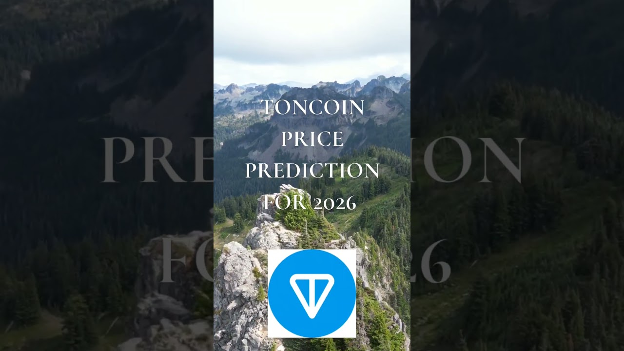 TONCOIN PRICE PREDICTION FOR 2026 #shorts #ada #ton #btc #bitcoin