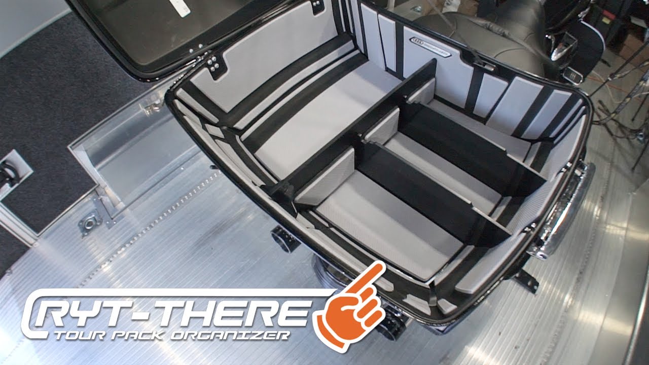 RYT-There Organizer for Harley Davidson Tour Packs Easy 10 minute Installation