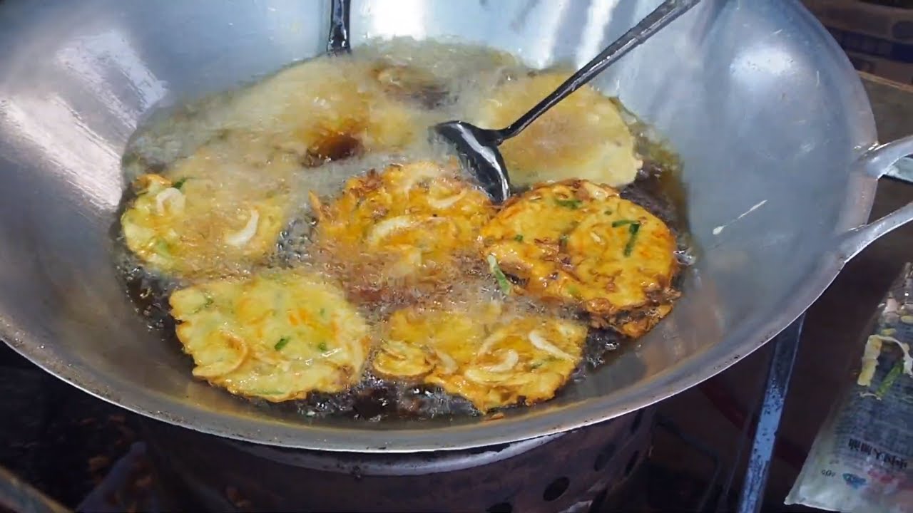 Prawn Fritters | Cucur Udang | KSL Night Market Johor Bahru | Malaysian Street Food
