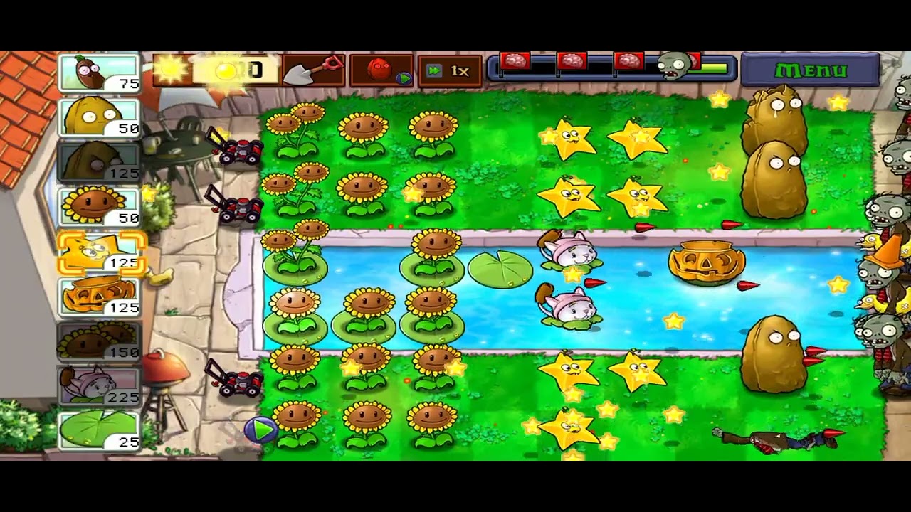 Plants vs Zombies Classic Adventure - 2 Pool - 4