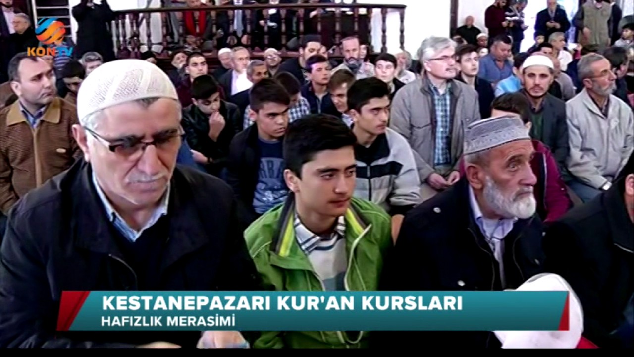 Kestanepazarı Kuran Kursları - Hafızlık Merasimi