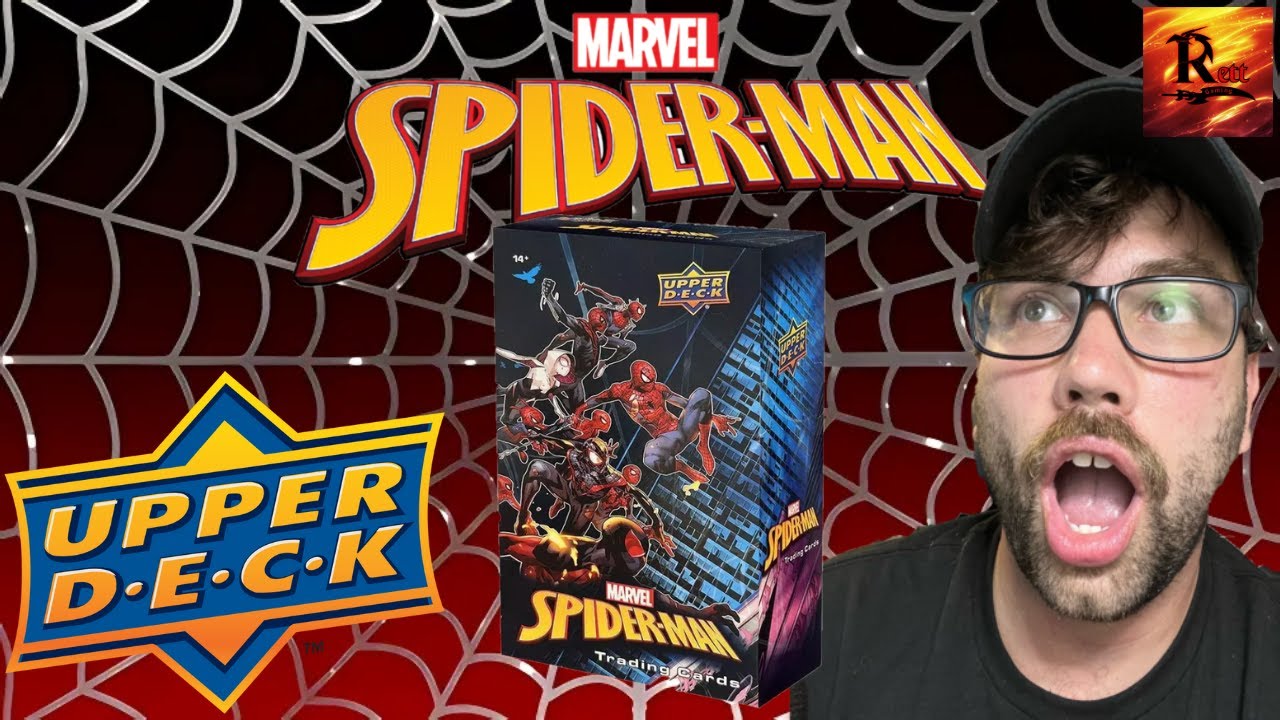 Распаковываем НОВЫЕ коллекционные карточки Spider-Man Upper Deck 2024!!
