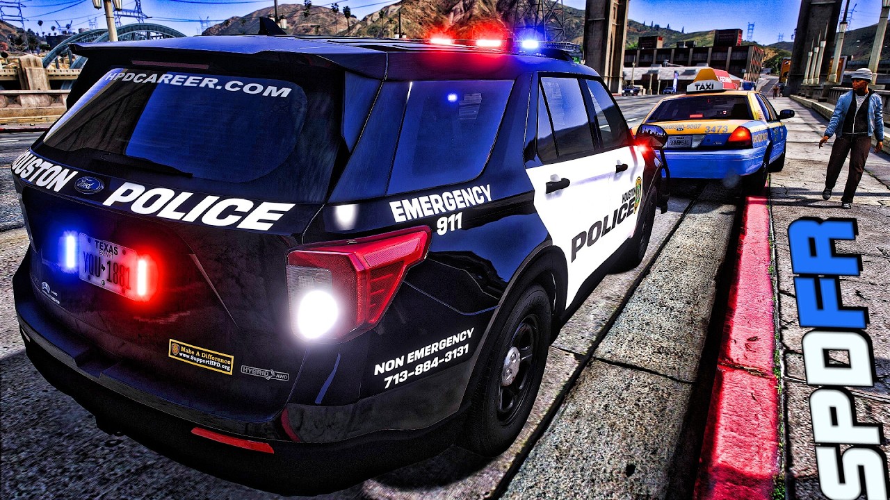GTA 5 LSPDFR 🚨 | Houston Police City Patrol | Busy Wednesday Shift