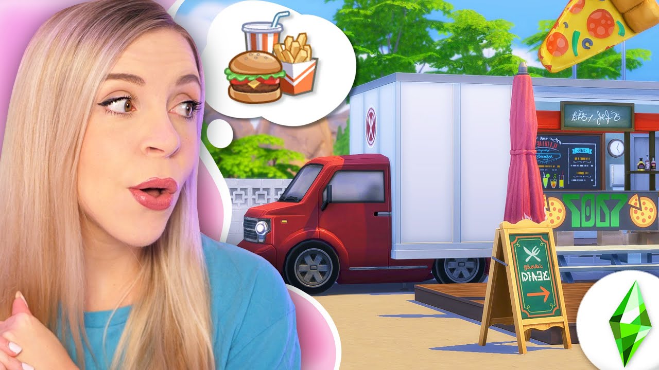 On crée un Foodtruck dans les SIMS 4 ! 🚛🍕