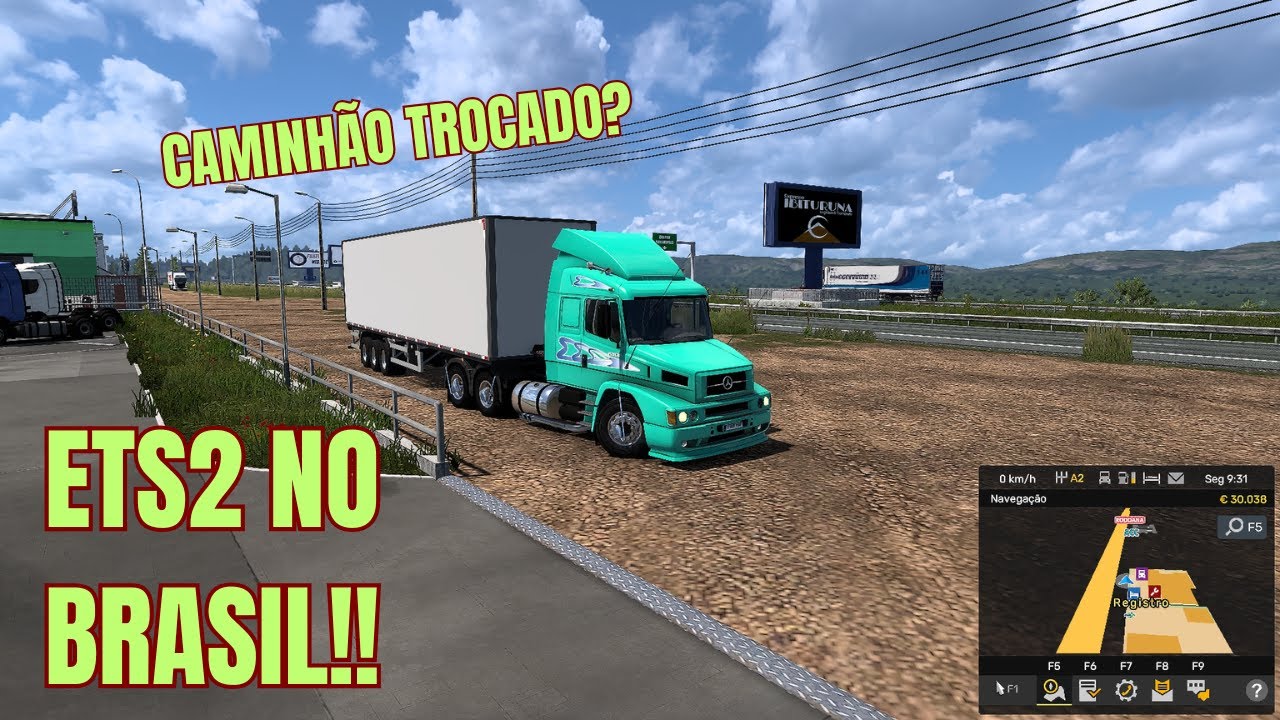 Será que esse está melhor ou a carreta influencia em algo?  - ETS2