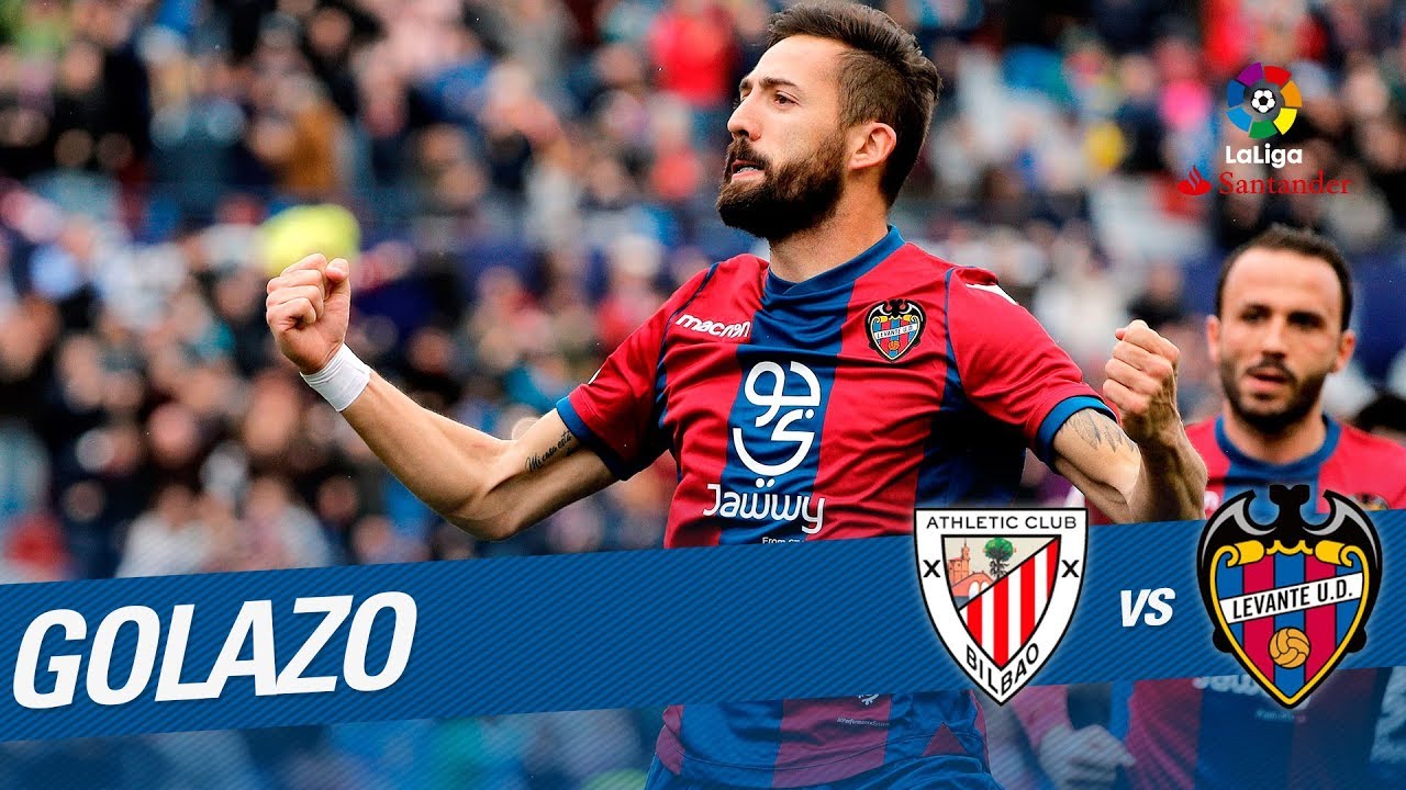 Golazo de Morales (1-3) Athletic Club vs Levante UD