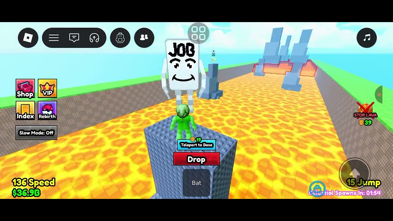 Escape lava for brainrot part 3