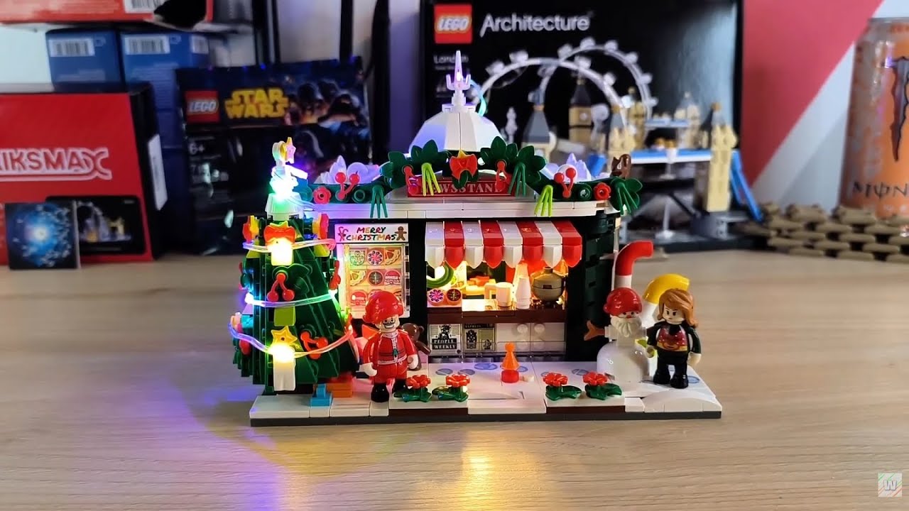 Advent Advent das zweite Licht brennt! FUNWHOLE Christmas Newsstand Limited Edition Set F9055