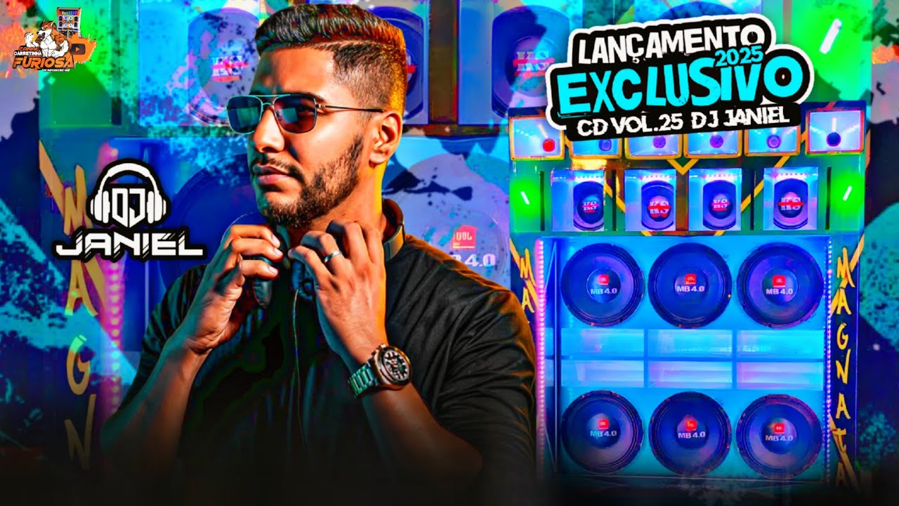 CD AO VIVO DJ JANIEL VOL.25 REPERTÓRIO EXCLUSIVO 🔥