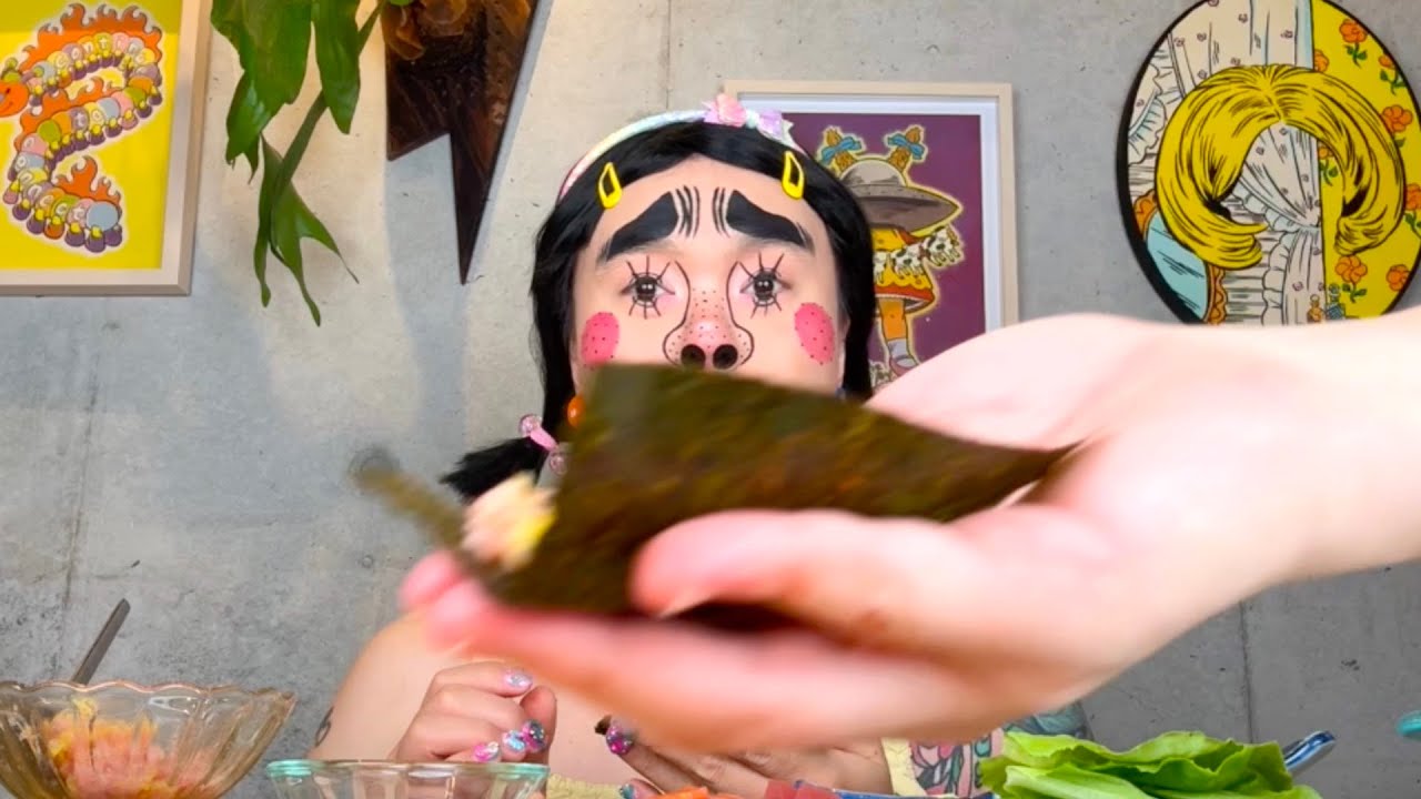手巻き寿司でお祝い♡  [モッパン] [MUKBANG]