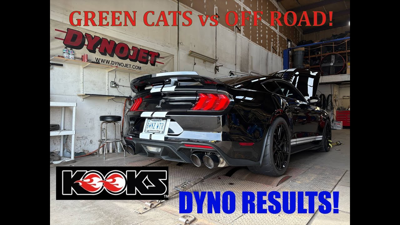 2020+ GT500 KOOKS HEADERS DYNO TESTING RESULTS!