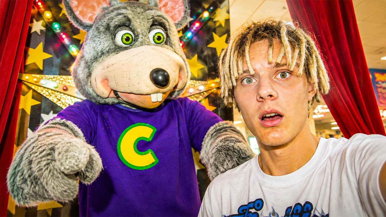Sprawdziłem co skrywa restauracja z animatronikami Chuck e Cheese!