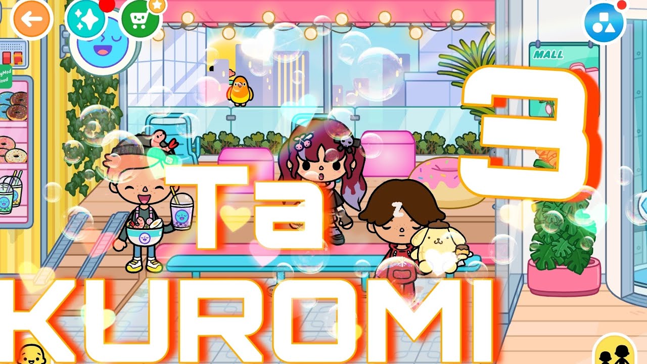 Ta KUROMI 3 ( šmouloví donut ) 😅🫠🥹😊🥺😫😄