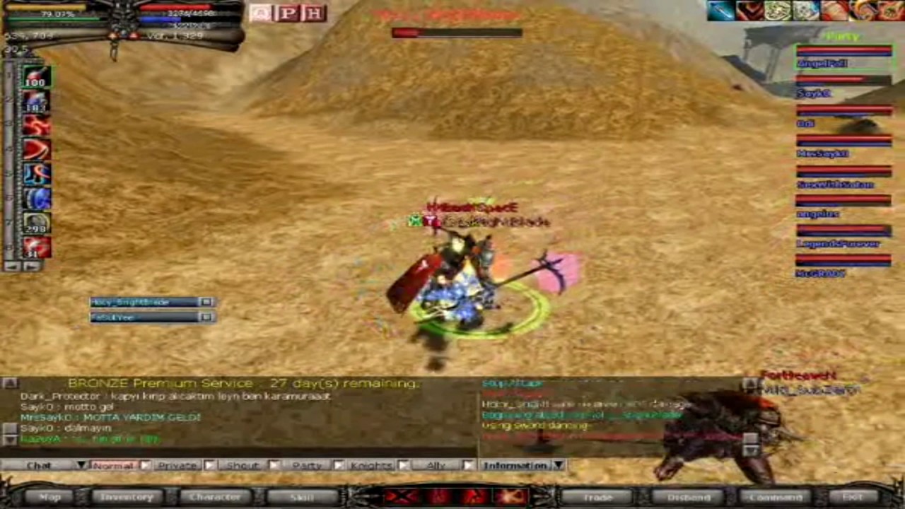 Knight Online Sayk0 vs HoLy BrightBlade Cypher USKO 2006