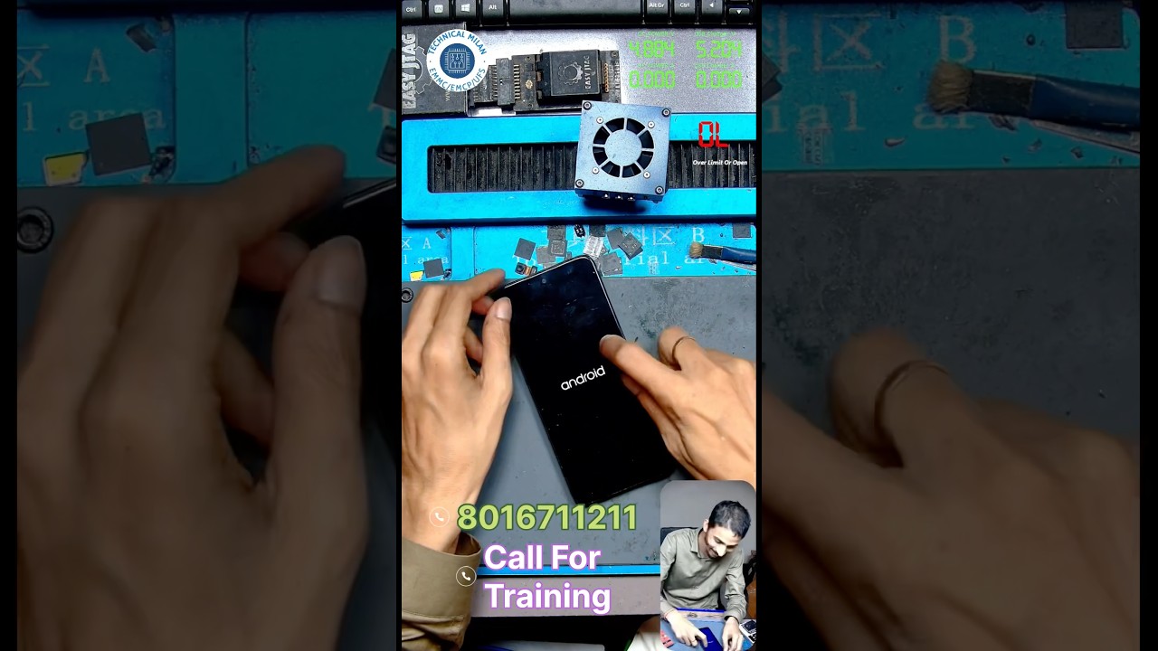 REDMI 10 PRIME EMMC CHANGE PROCESS WITH F64 #emmcrepair  #technicalmilan #ufs #emmcrepairingin