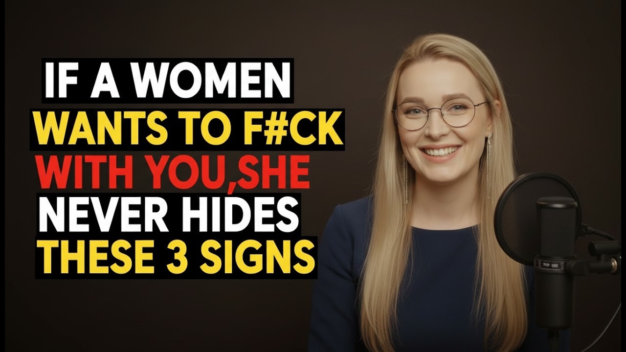 UNCOVERED: 3 Clear Signs a Woman Wants Intimacy With You | Female Psychology Understanding