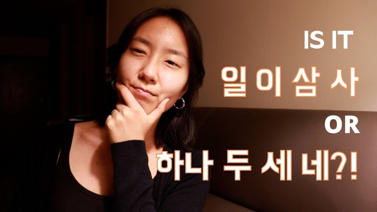 When to Use Sino-Korean (Hanja) or Native Korean to COUNT in Korean!