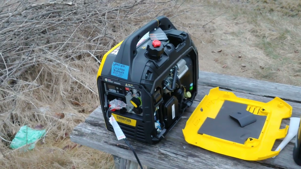 Disable CO Sensor. Champion 2500w Inverter Generator (201153)