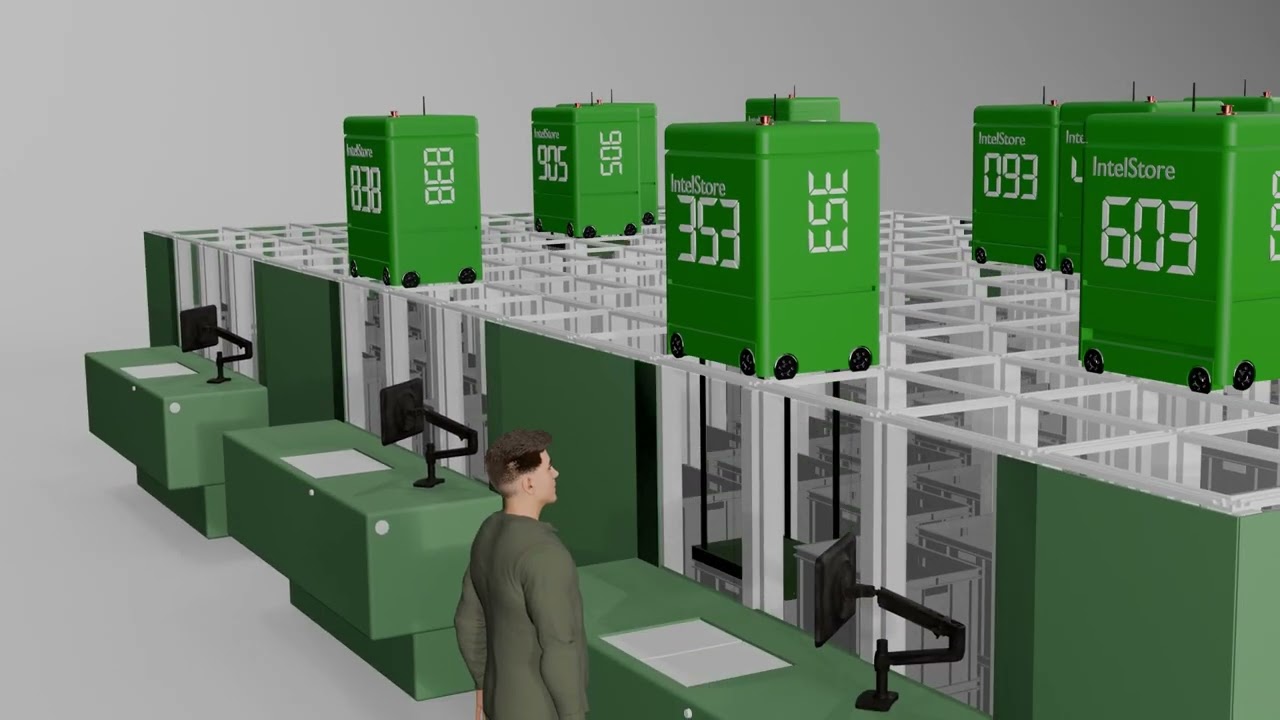 Cubic Automated Storage and Retrieval System