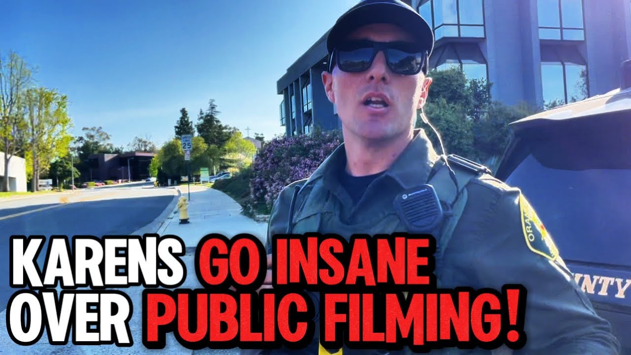 KARENS GO INSANE OVER FILMING IN PUBLIC, CALL POLICE ON AUDITOR!