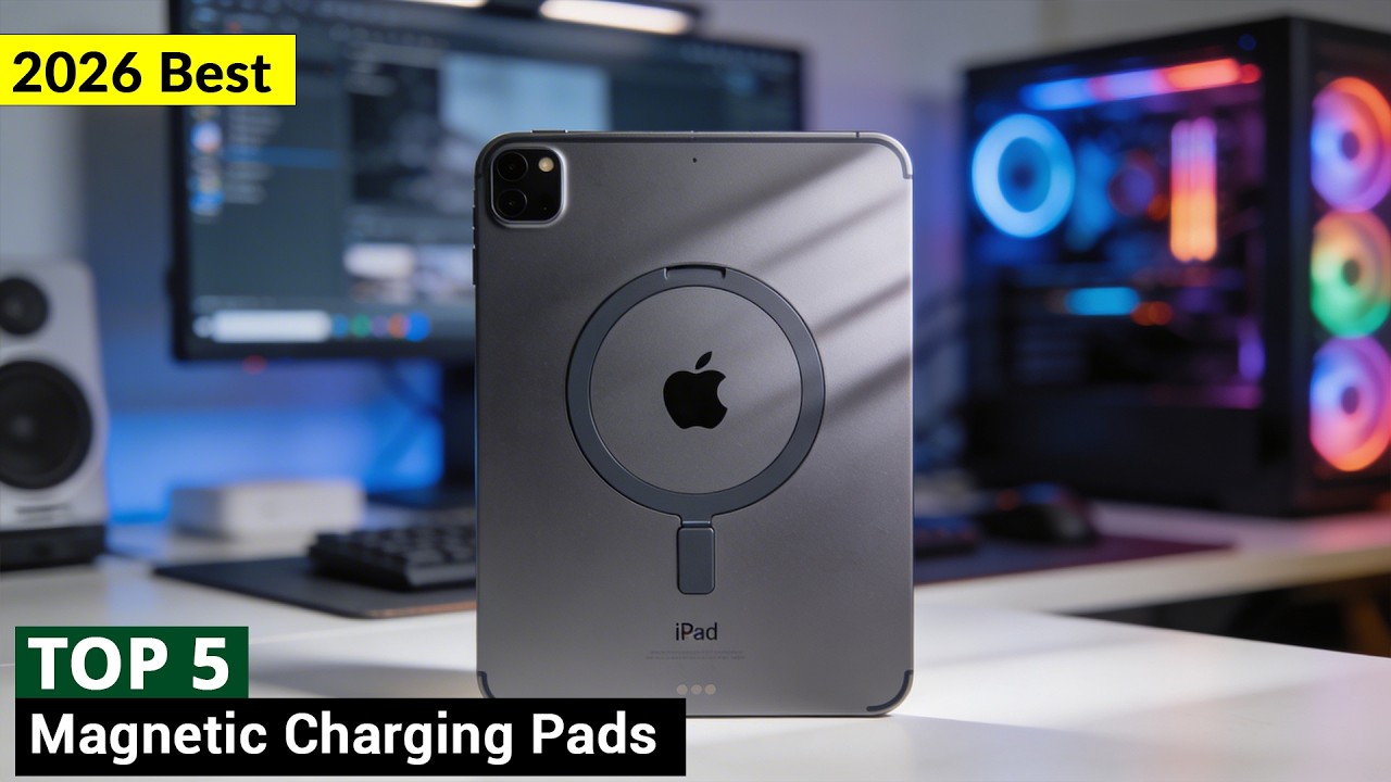 Top 5 Best Magnetic Pads for iPad Charging in 2026 (Stop Plugging In!)