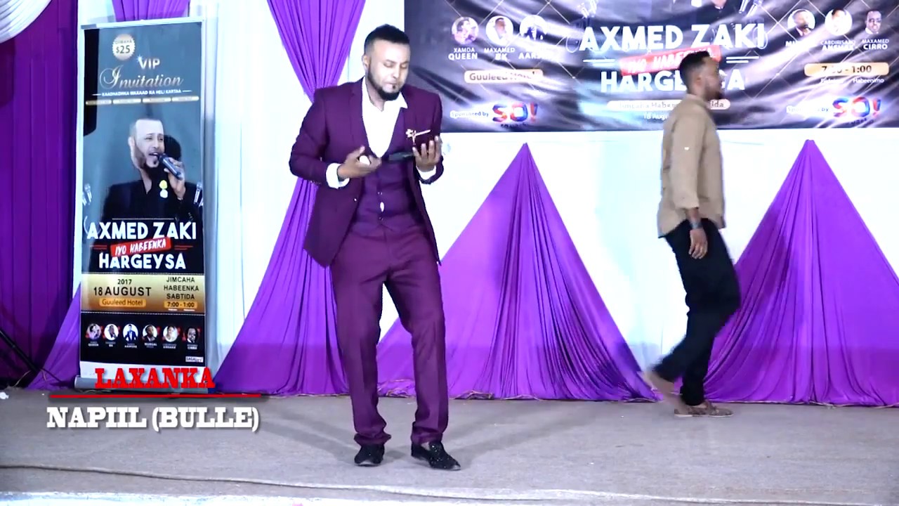 AHMED ZAKI ASTAANSAN   HEES CUSUB 2017 HARGEYSA SHOW LIVE