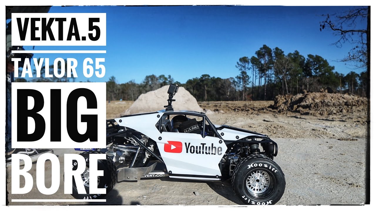 VEKTA.5 (Highly Upgraded!) TAYLOR RC 65 Supreme Engine! - Smith RC Studios #rclife