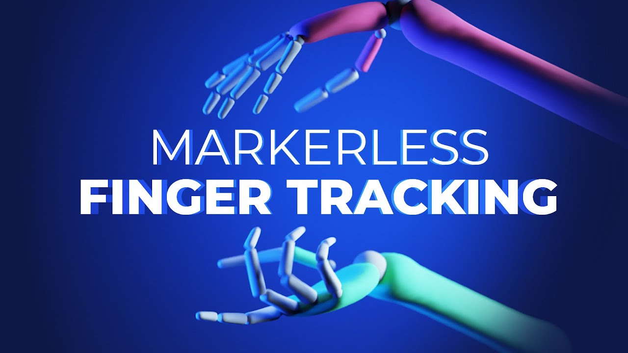 New Release: Markerless Finger Tracking