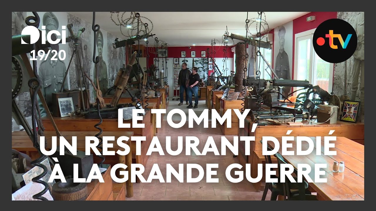 Le Tommy, un restaurant-musée dédié à la Première Guerre mondiale