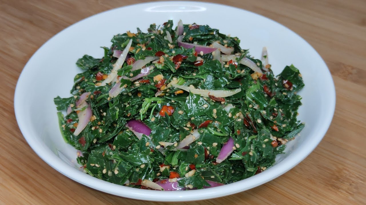 Sapthei Hnah Toh/Passion fruit leaves Salad Recipe/Mizo Eisiam@RosysKitchenMizoram