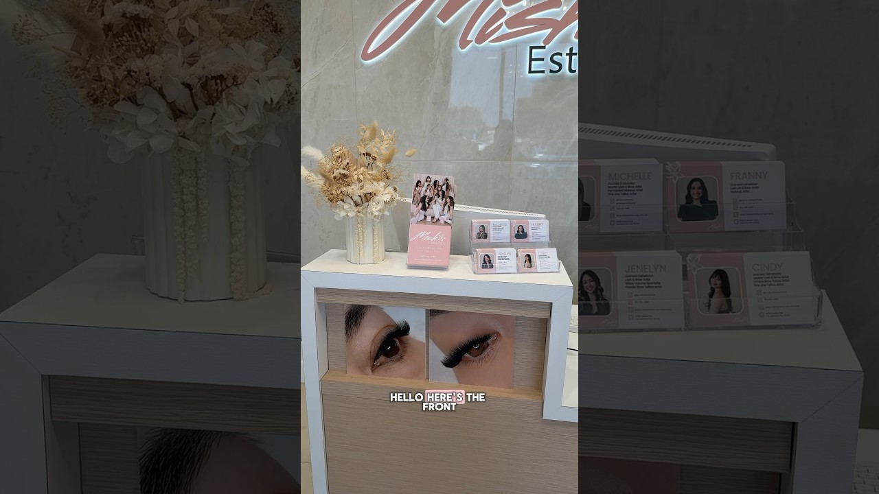 Lash salon tour #lashbusinessowner#businessgrowth