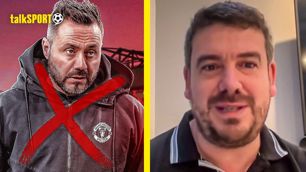 Alex Crook REVEALS KEY REASON WHY Roberto De Zerbi WON'T Be The Next Manchester United Manager!