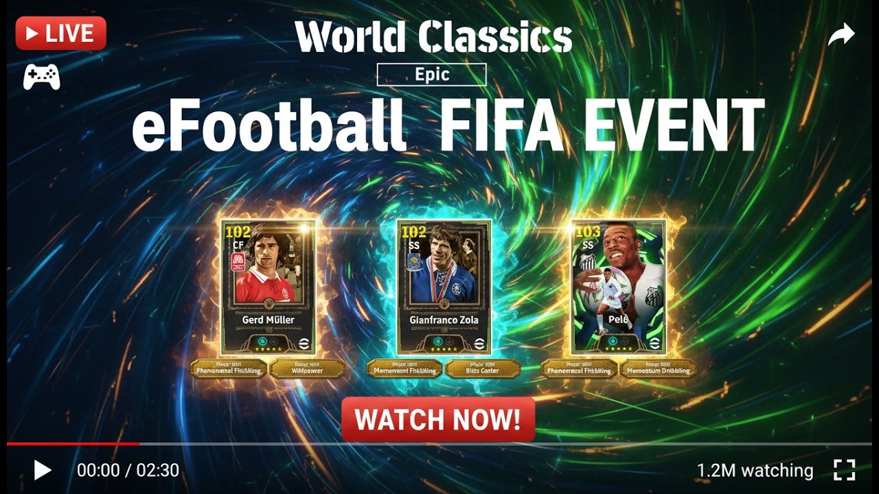 LIVE eFootball FREE TO PLAY BABY