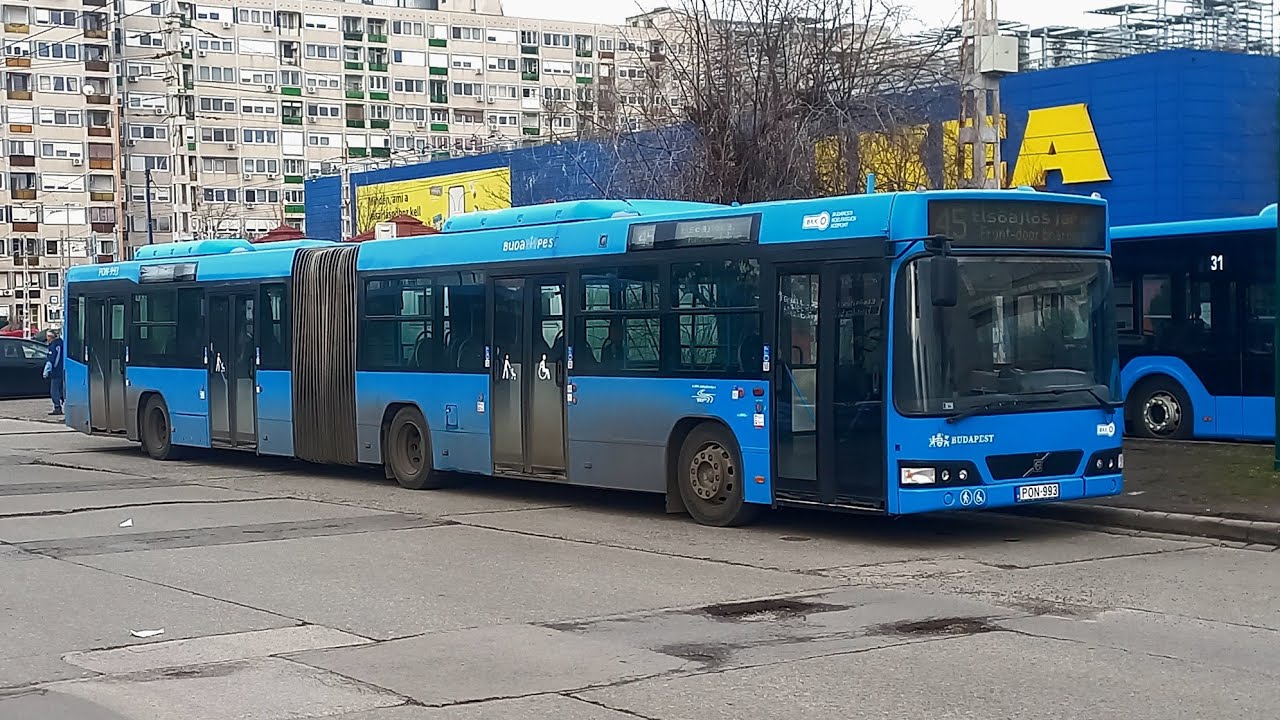 Volvo buszok az Örs Vezér Terén | 1. Rész |