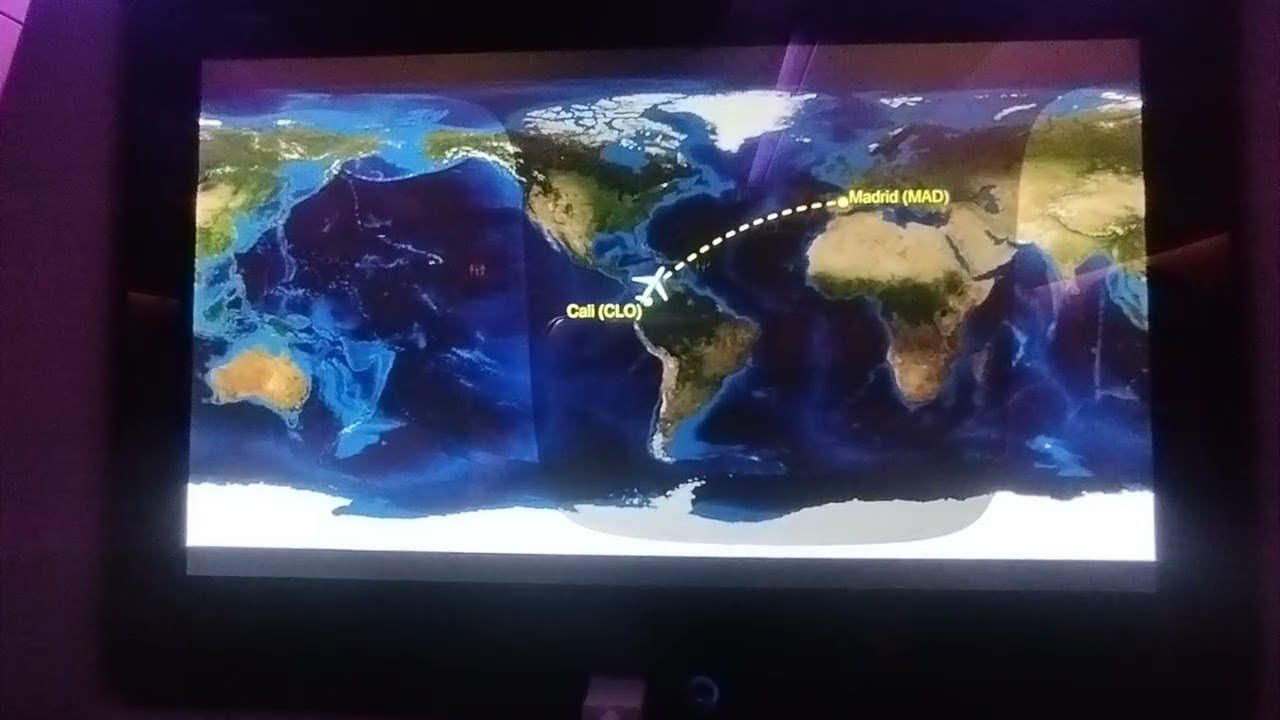 Entreteniendo en vuelo directo a Madrid 