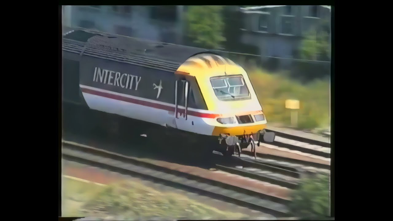 British Rail 1989 - Trains on the East Coast Mainline