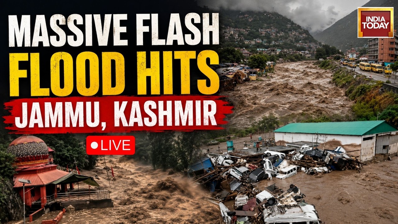 Jammu & Kashmir Floods News LIVE: Flash Floods Hit Rajouri After Overnight Rain, Hundreds Evacuated