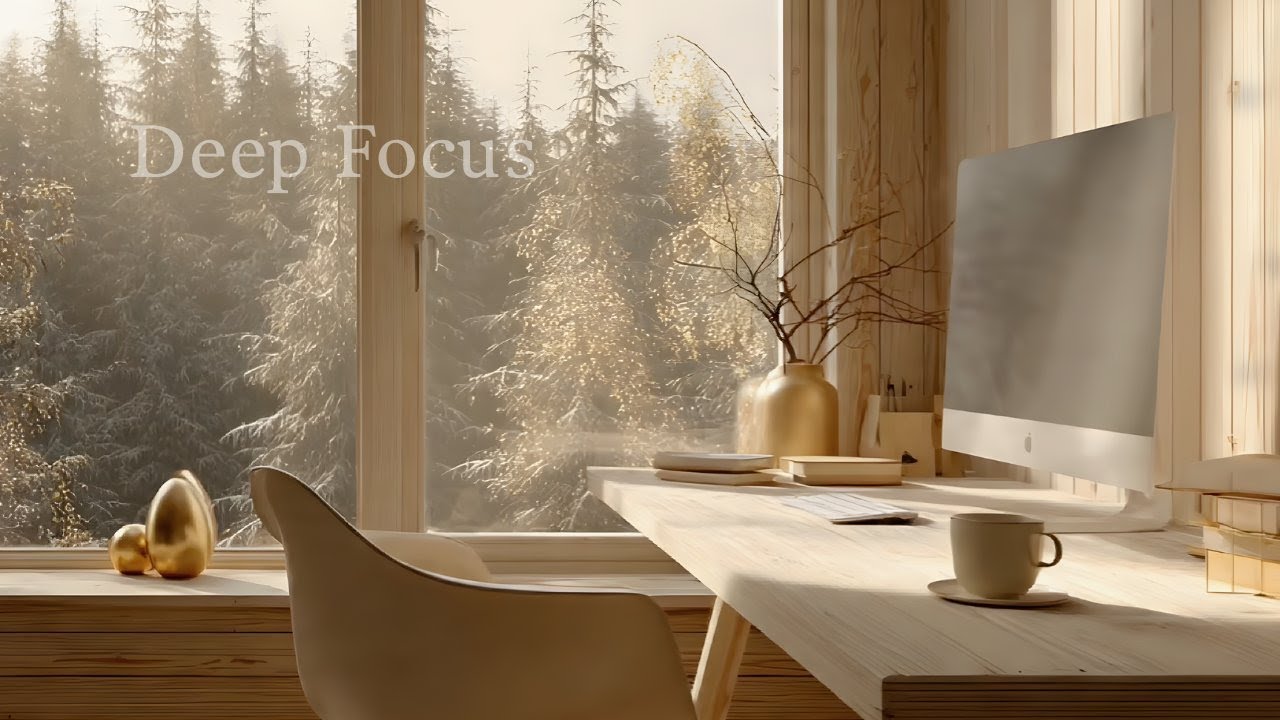 3 Hours of Deep Focus Music – Golden Frequency for Work, Study & Flow