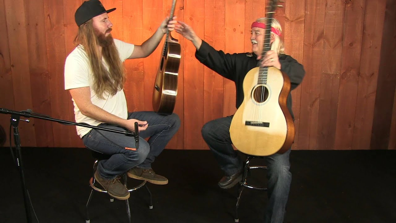 Bedell Parlor Guitar Comparison - Rosewood Vs Mahogany - With Tom Bedell