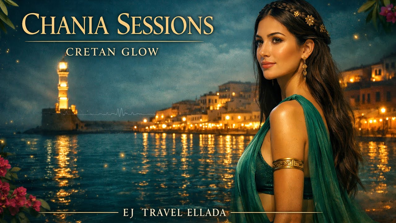 🇬🇷 CHANIA SESSIONS – Cretan Glow | Greek Goddess Ritual & Cinematic Coastal Soundscape