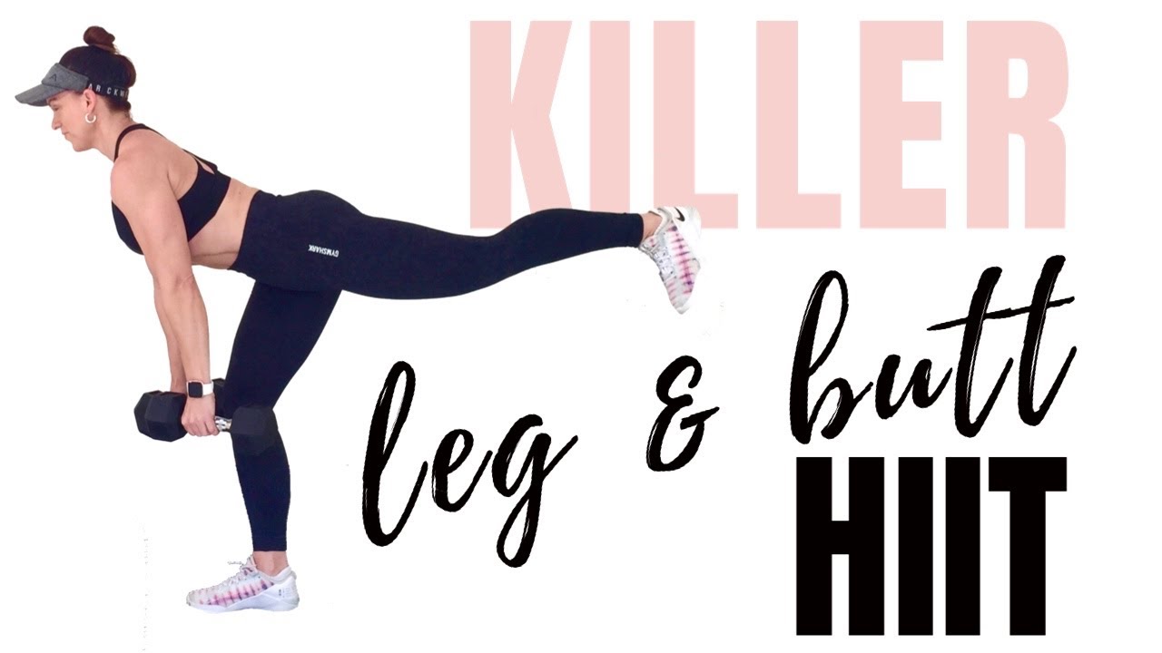 LOWER BODY STRENGTH & HIIT WITH WEIGHTS AND MINI BANDS