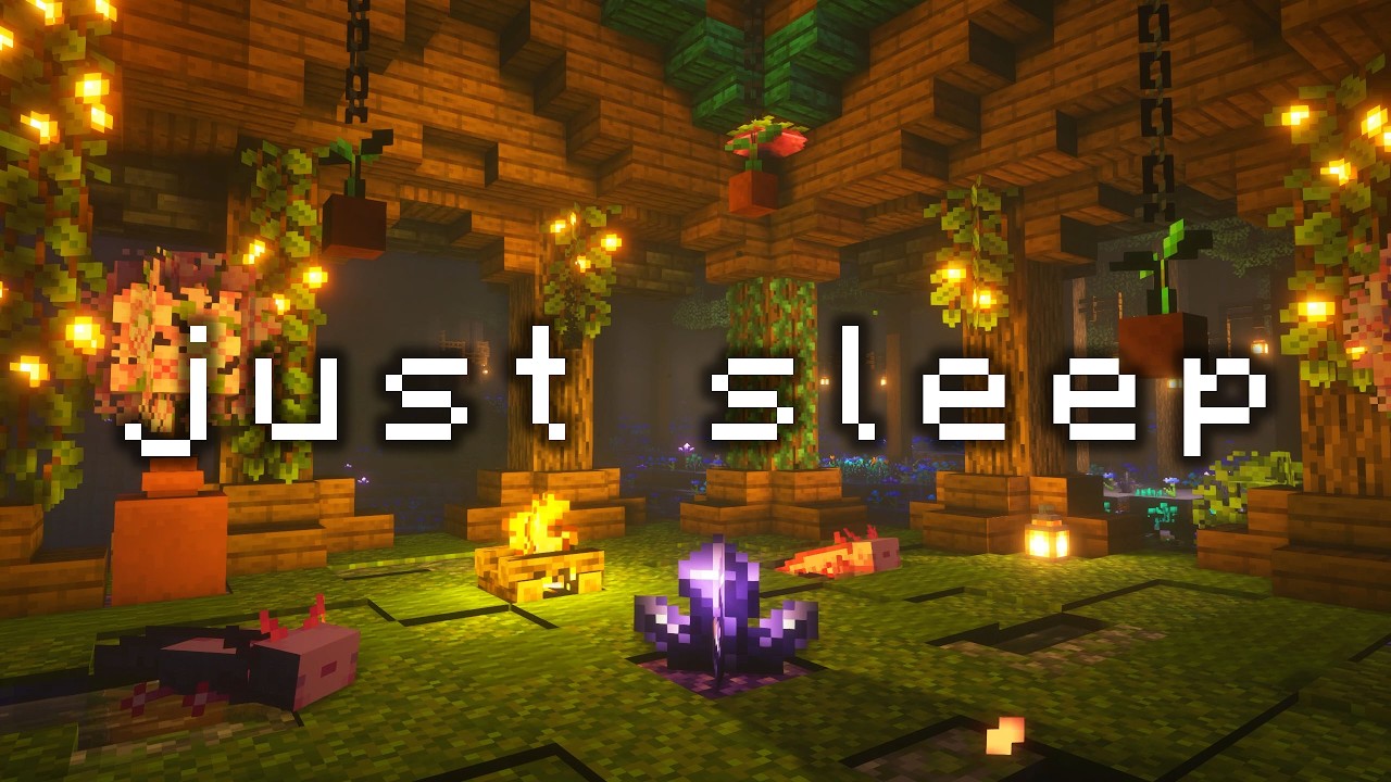 don't stress out, take it easy... (minecraft music w/soft rain ambience)