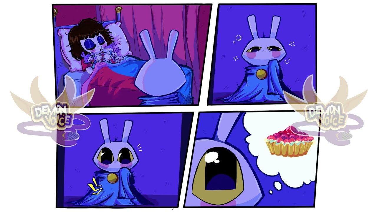 FunnyBunny Comic!  #fandub #tadc #jaxdigitalcircus #pomnixjax #theamazingdigitalcircusjax