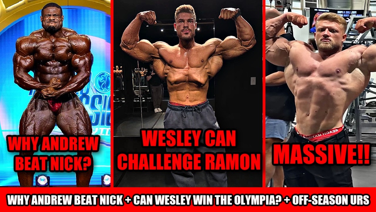Wesley Can Challenge Ramon Dino + Why Andrew Jacked BEAT Nick Walker + Massive Off-Season Urs