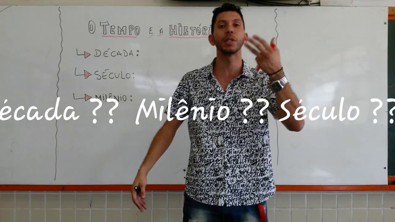 O tempo e a História. Parte I: década, século, milênio??