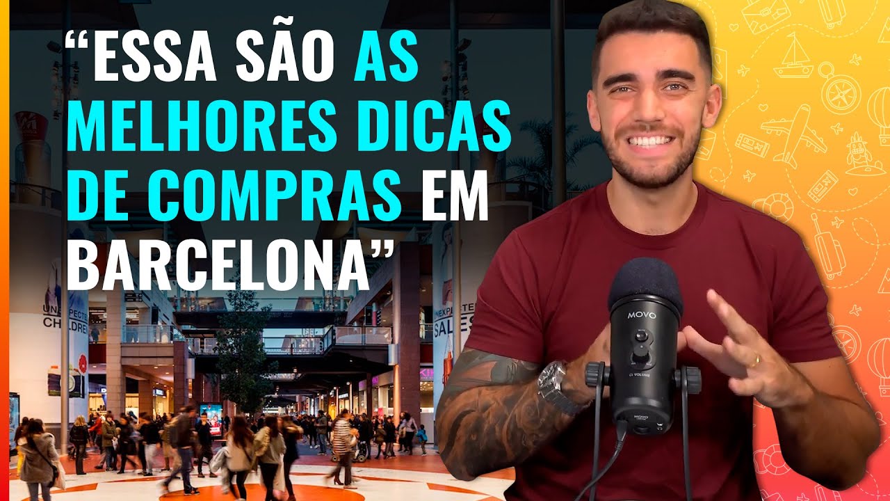 ☑️ Onde fazer compras em Barcelona? Vale a pena? E o TAX FREE? Receba dinheiro do imposto de volta!