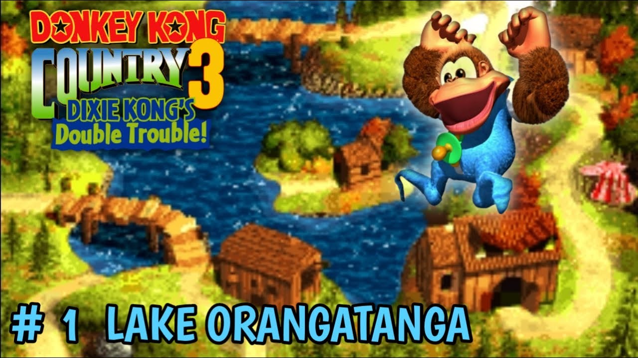 Donkey Kong Country 3 - Lake Orangatanga 